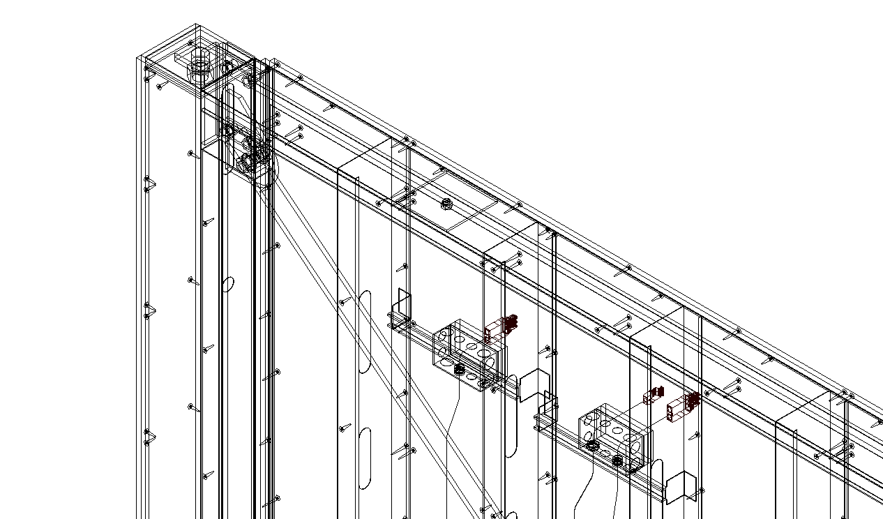 Revit model used in the vendor drawing automation project